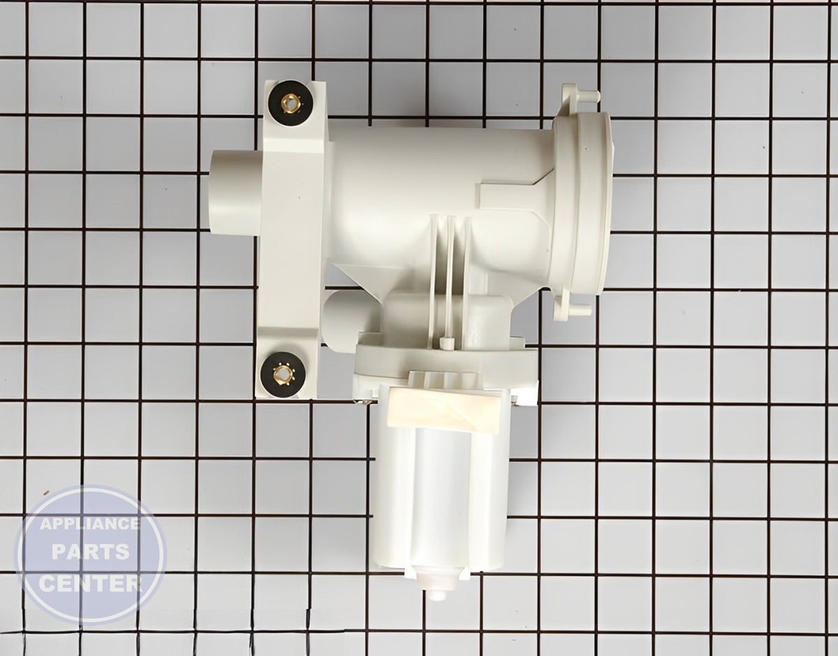 GE WASHER DRAIN PUMP WH23X10028 - Main view showing efficient draining for GE Washing Machines