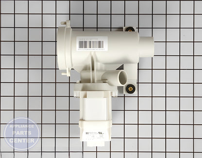 GE WASHER DRAIN PUMP WH23X10028 - Detailed view of high-quality technical details