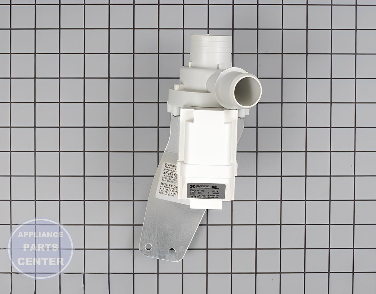 GE WASHER DRAIN PUMP WH23X10030 - Main view showing efficient draining for GEN models