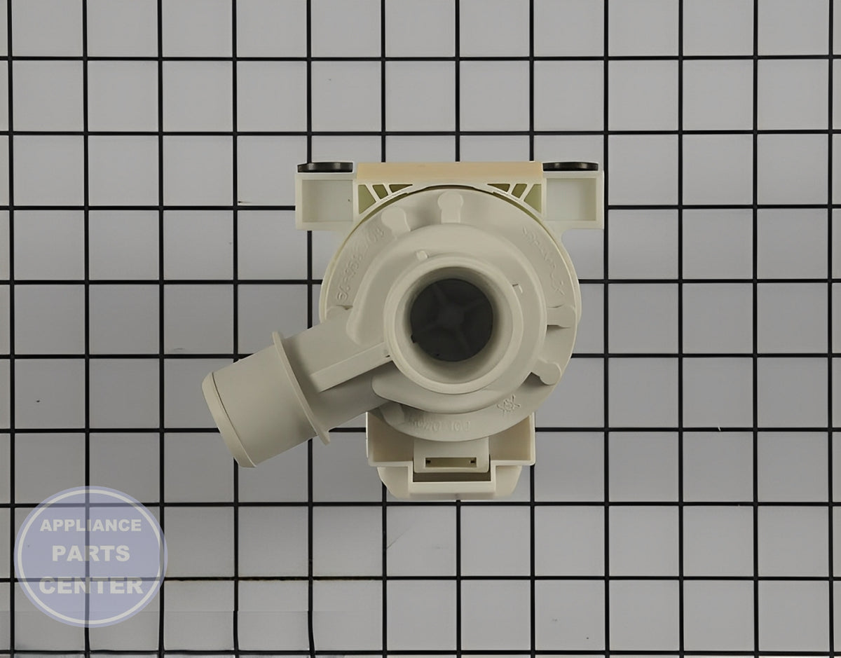 GE Washer Drain Pump WH23X10040 - Detailed view of reliable water drainage capacity