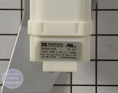 GE WASHER DRAIN PUMP WH23X10043 - Detailed view of durable construction