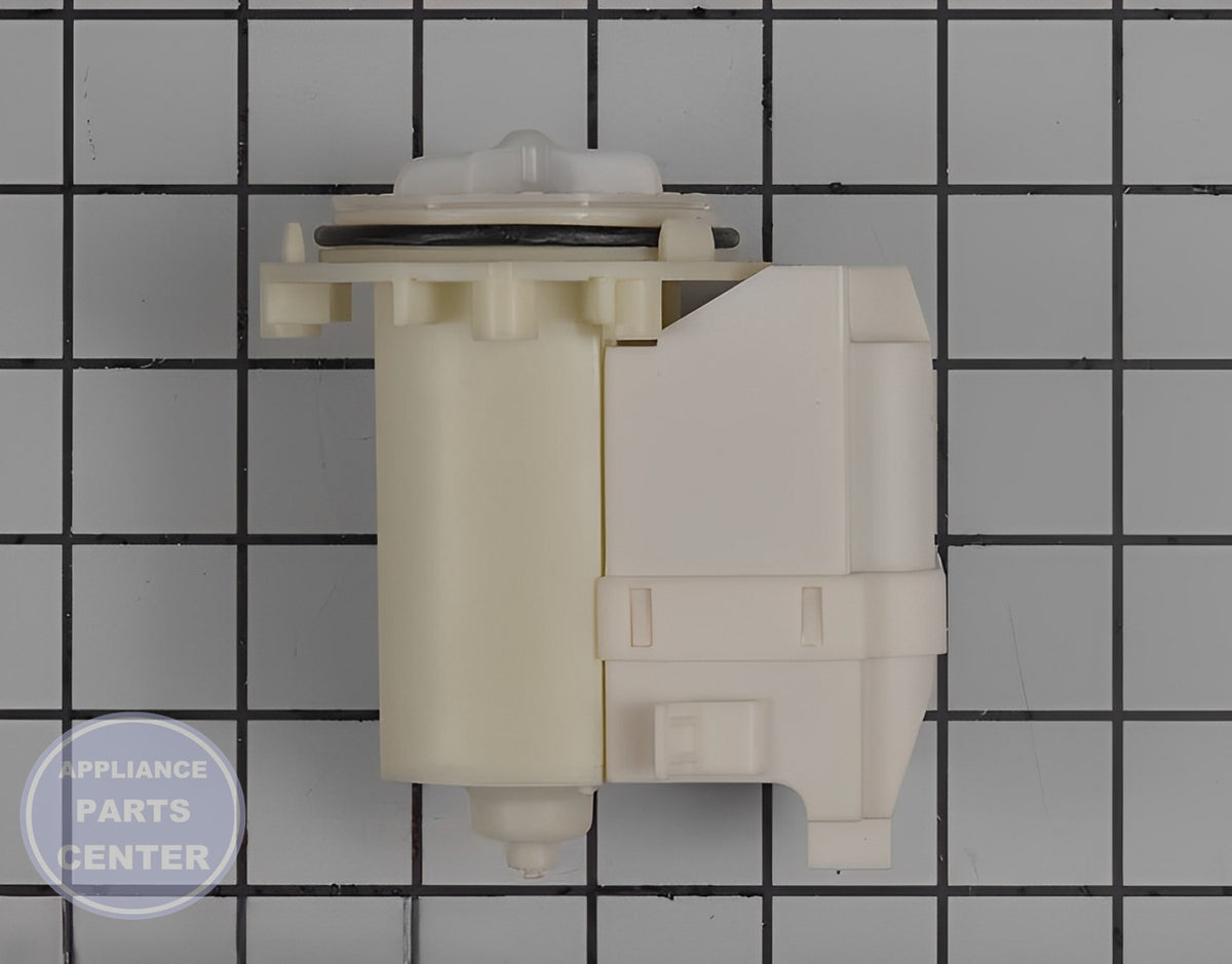 GE WASHER DRAIN PUMP WH23X10051 - Installation in GE models showing key mounting points