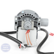 GEH WASHING MACHINE DRAIN PUMP WH23X27419 - Main view showing efficient water drainage for GEH XYZ100