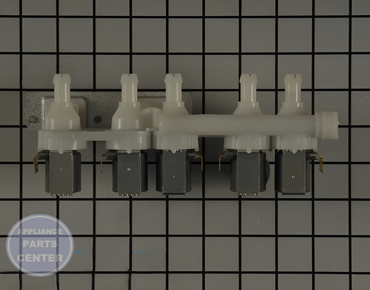 GE WATER VALVE WH23X29553 - Detailed view of high-quality valve assembly