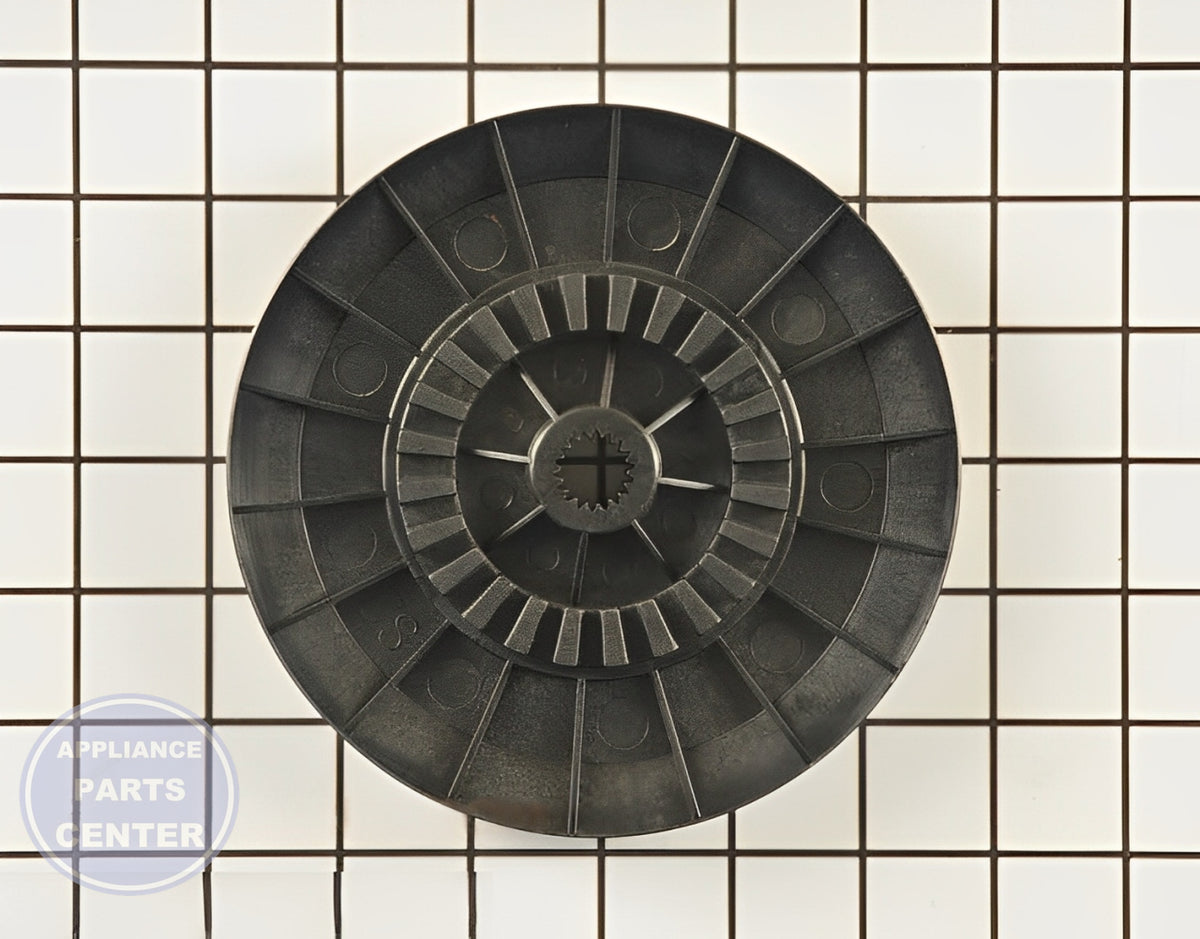 GE WASHER GEAR CASE PULLEY WH38X10018 - Detailed view of durable technical design