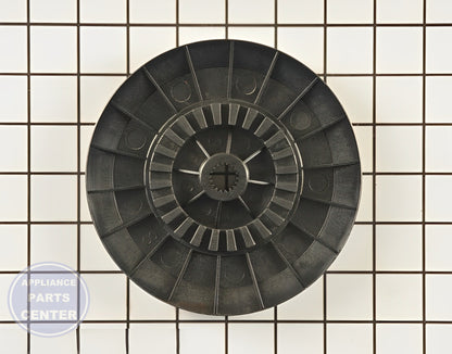 GE WASHER GEAR CASE PULLEY WH38X10018 - Detailed view of durable technical design