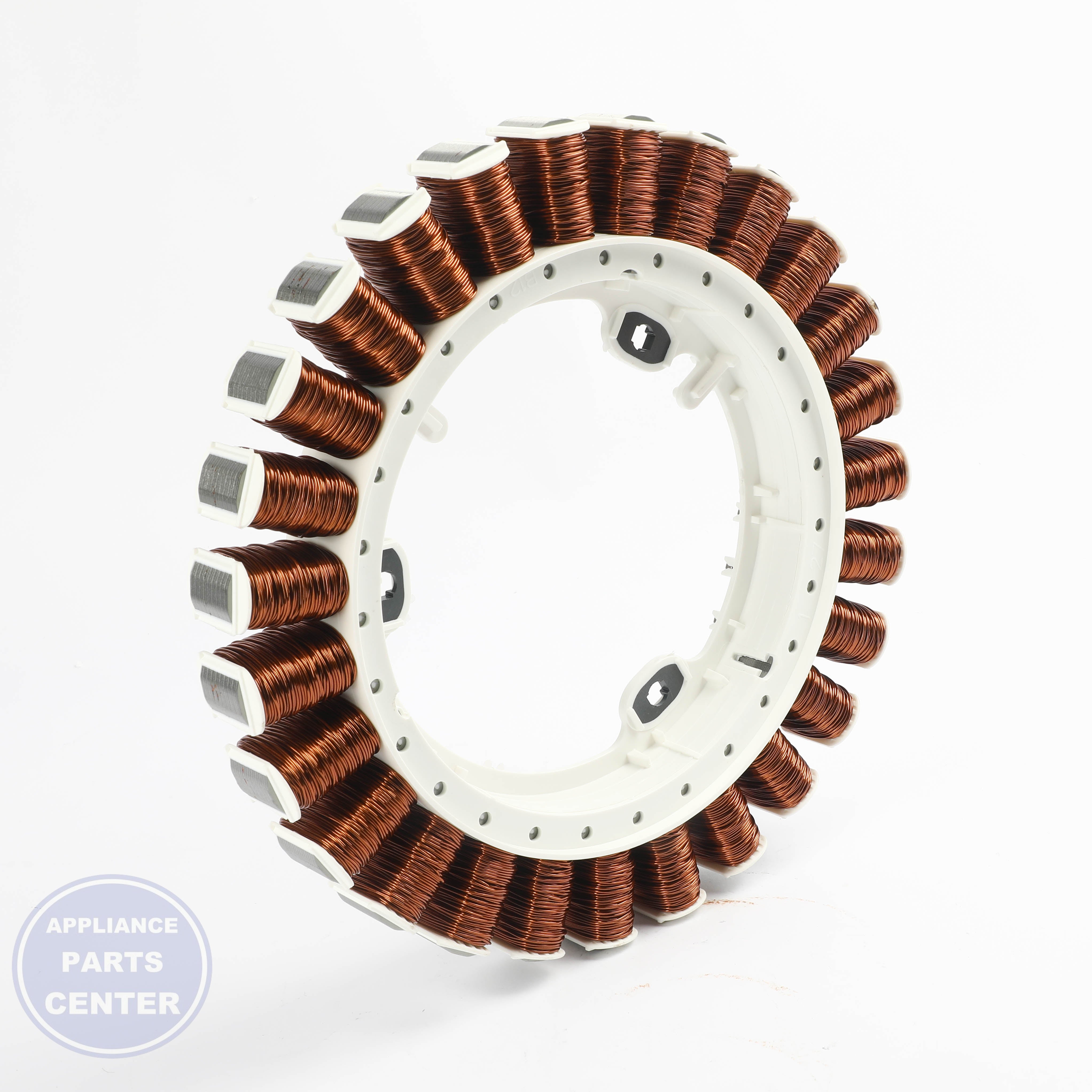 GEH STATOR WH39X20678 - Installation in GEH model showing mounting points