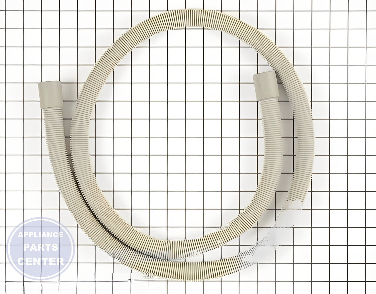 GEH OUTSIDE_DRAIN_HOSE WH41X10126 - Main view showing water drainage efficiency for Model A123