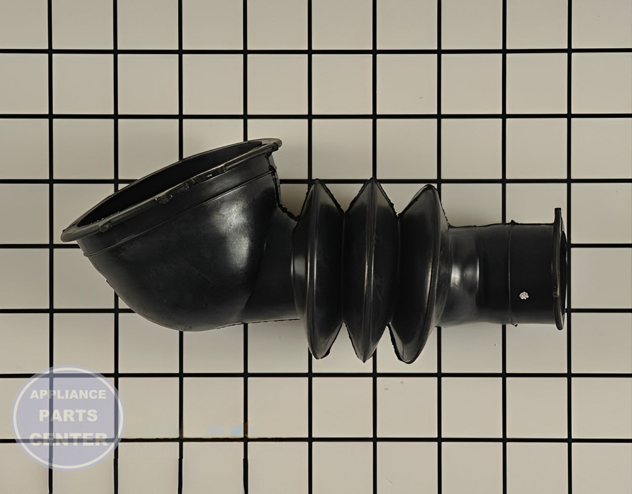 GE TUB TO PUMP HOSE WH41X29628 - Main view showing water flow feature for GE Washer/Dryer Combo models