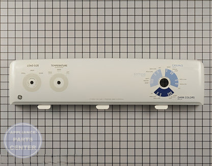 GE Control Panel WH42X10837 - Main view showing sturdy build for JKP90DPBB and JKP90WDWW models