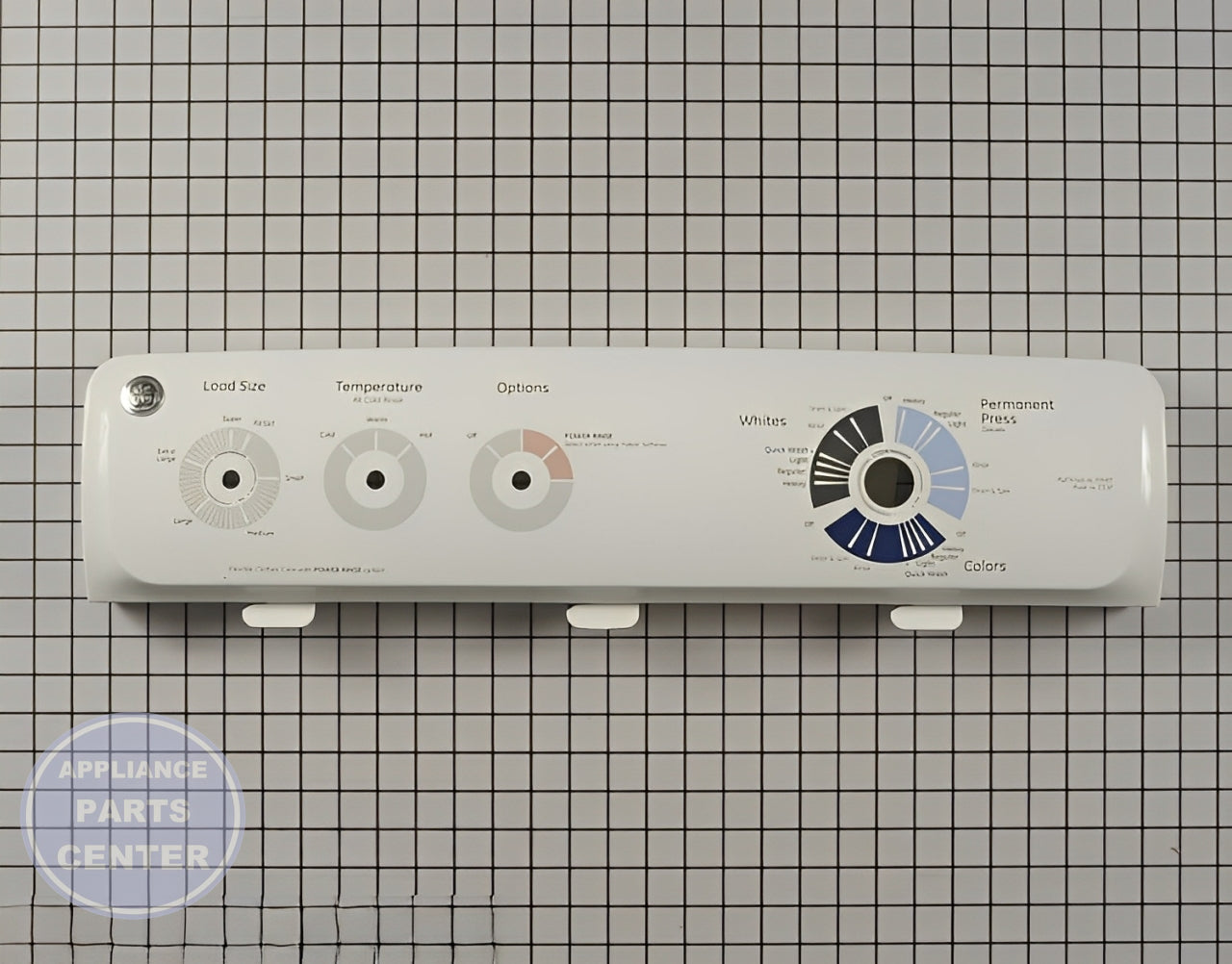 GE WASHER BACKSPLASH ASSEMBLY WH42X10899 - Main view showing panel protection for GEN washing machines