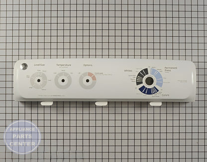 GE WASHER BACKSPLASH ASSEMBLY WH42X10899 - Main view showing panel protection for GEN washing machines