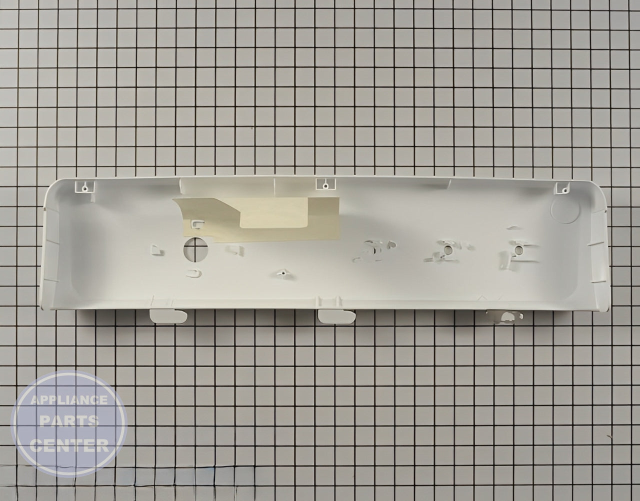 GE WASHER BACKSPLASH ASSEMBLY WH42X10899 - Detailed view of durable construction