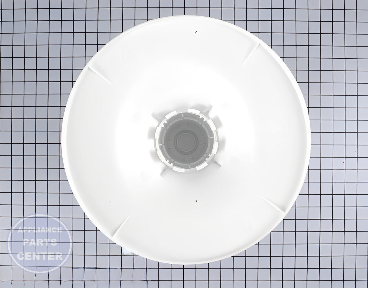 Washer Agitator Assembly WH43X10034 - Side view with efficient washing specs