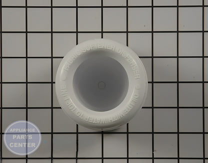 GE FABRIC SOFTENER DISPENSER WH43X139 - Main view showing even fabric softener distribution for various GE models