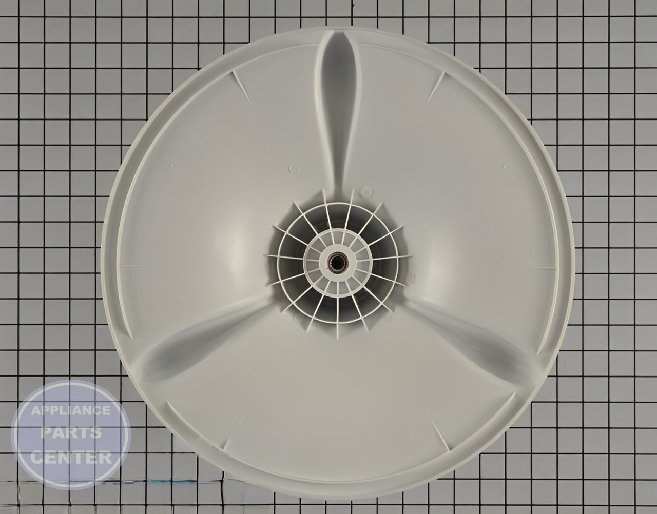 GE HYBRID AGITATOR BASE ASSEMBLY WH43X34257 - Detailed view of precision-engineered technical details