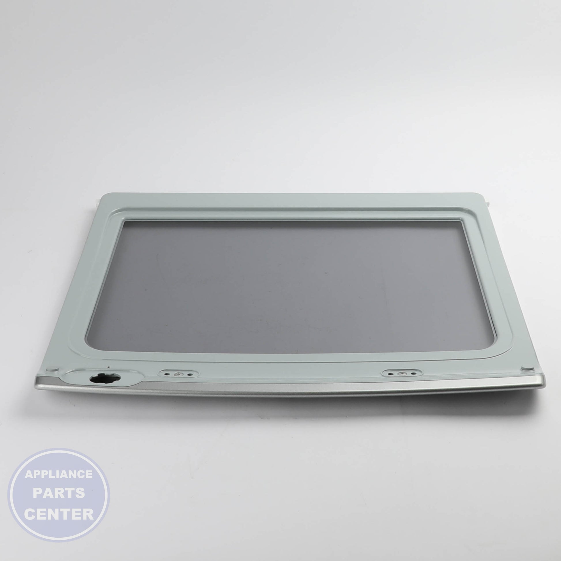 GEH GLASS FRAME ASM XL LID WH44X26695 - Installation in GEH model showing key mounting points