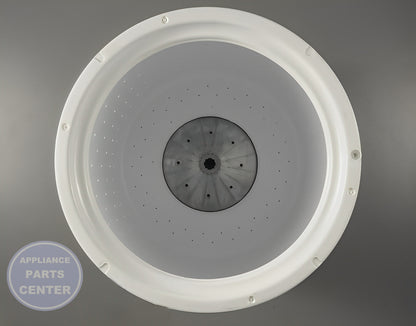 WASHING MACHINE 27 TUB WH45X10106 - Side view with 27-inch measurement