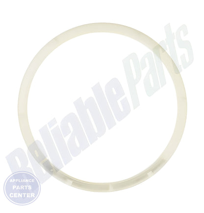 GE BALANCE RING ASSEMBLY WH45X10138 - Installation in GE washer showing mounting points