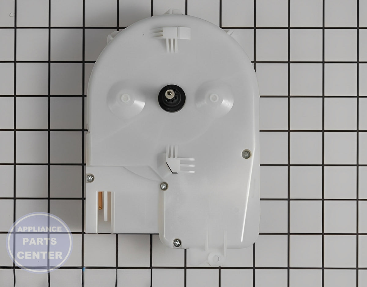 GE WASHER TIMER WH45X22698 - Side view with precise circuit board specifications