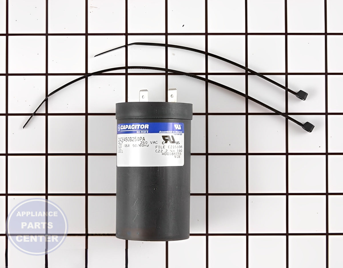 Drive Motor WH49X10035 - Side view with 10 x 8 x 6 inches dimensions