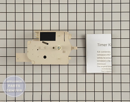 P033 CNTRL & SHIELD KIT WH49X10088 - Side view with precise circuits and timer specs