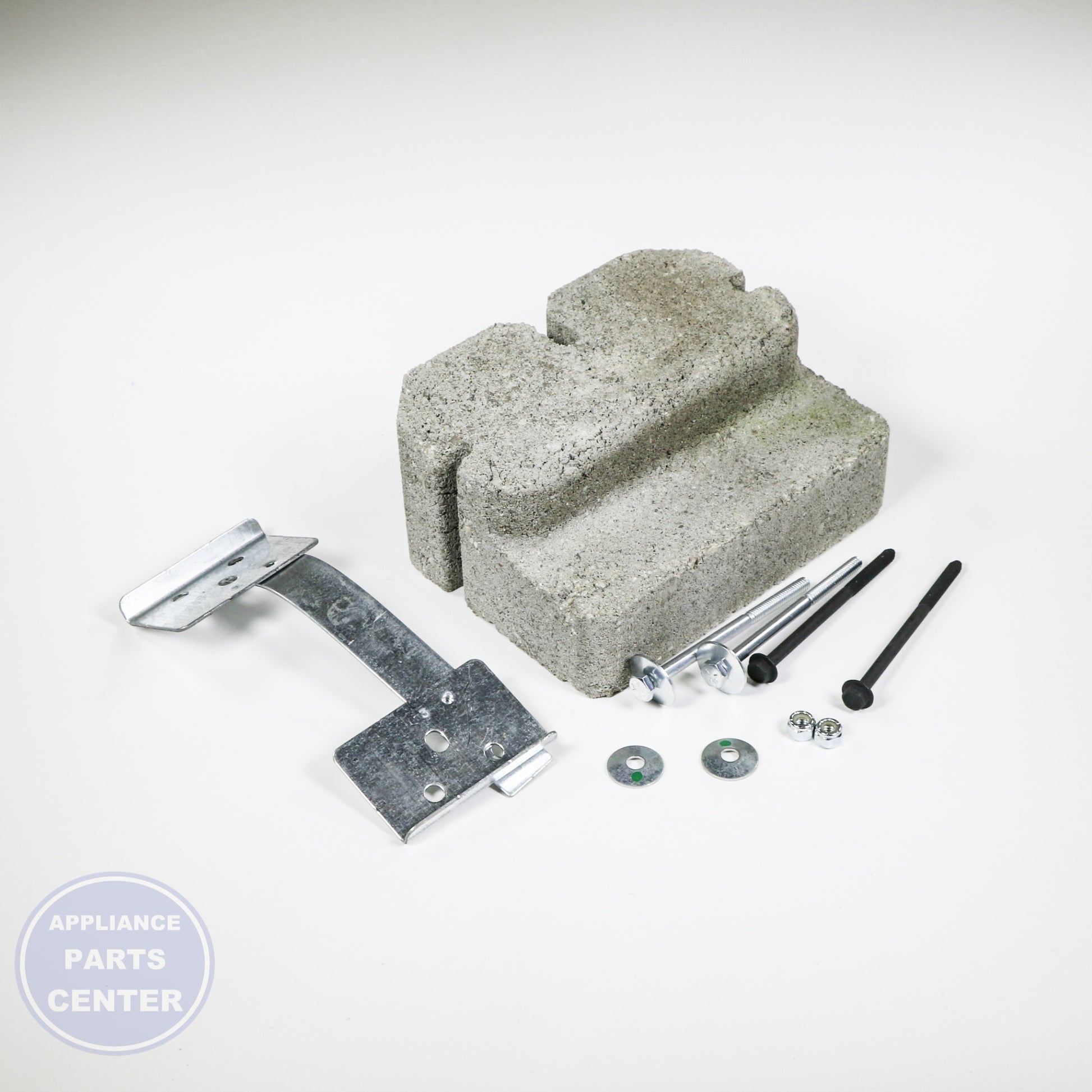 COUNTERWT&SERNUTKIT WH49X10102 - Detailed view of secure fit and stability features