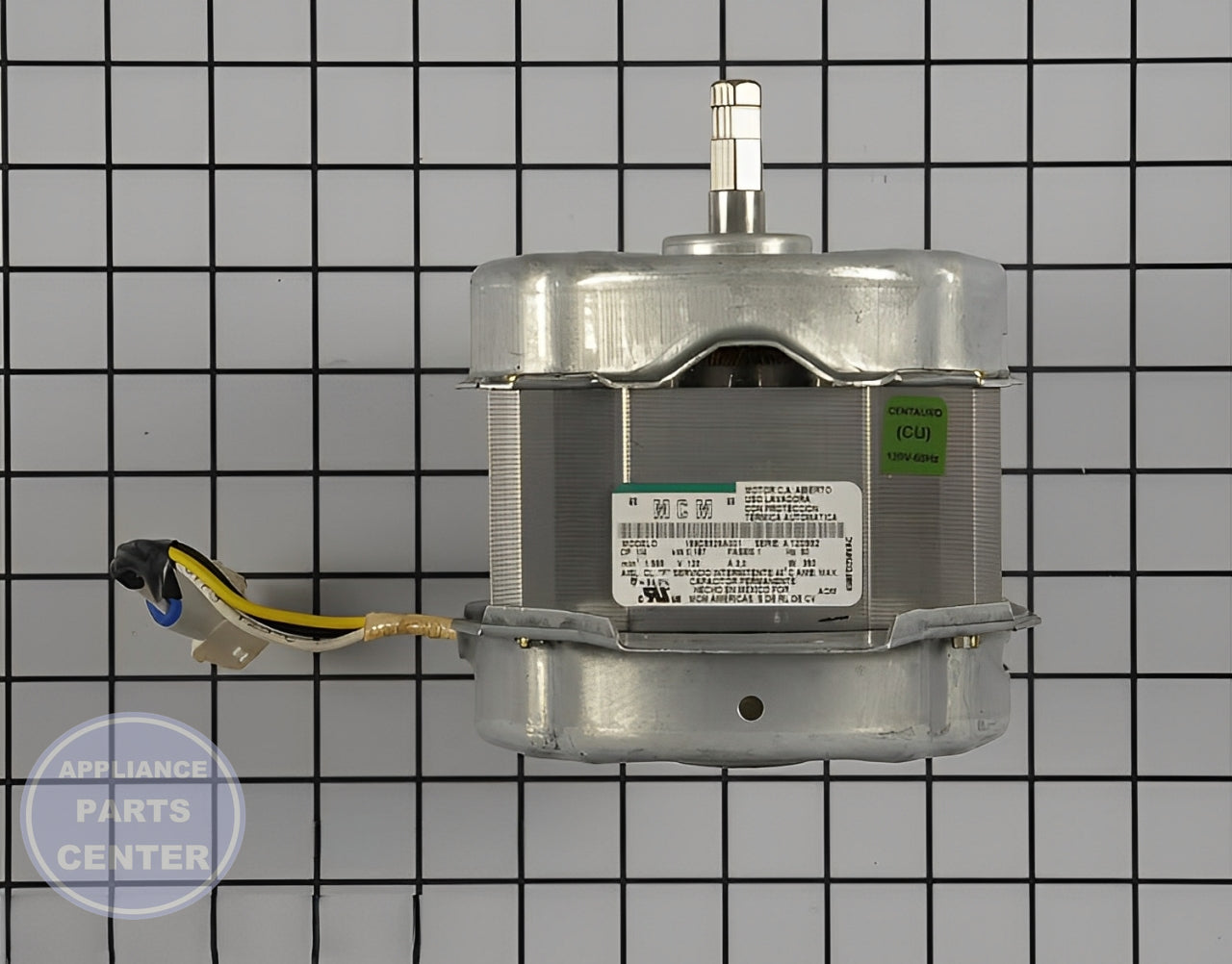 GE WASHER MOTOR AND TUB SHIELD KIT WH49X20495 - Main view showing heavy load support for GEN models
