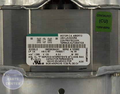 GE WASHER MOTOR AND TUB SHIELD KIT WH49X20495 - Detailed view of efficient technical details