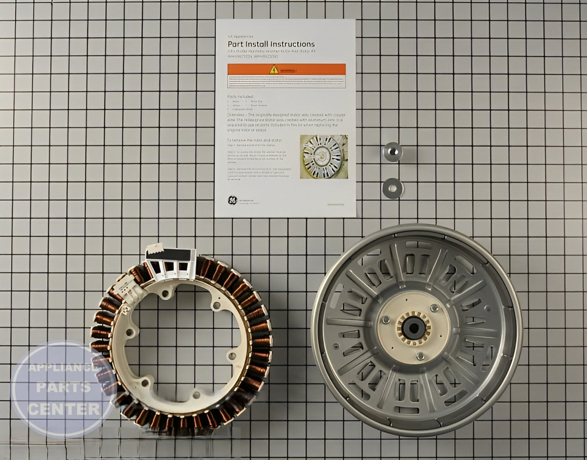 GE Motor WH49X25041 - Main view showing powerful spinning for select models