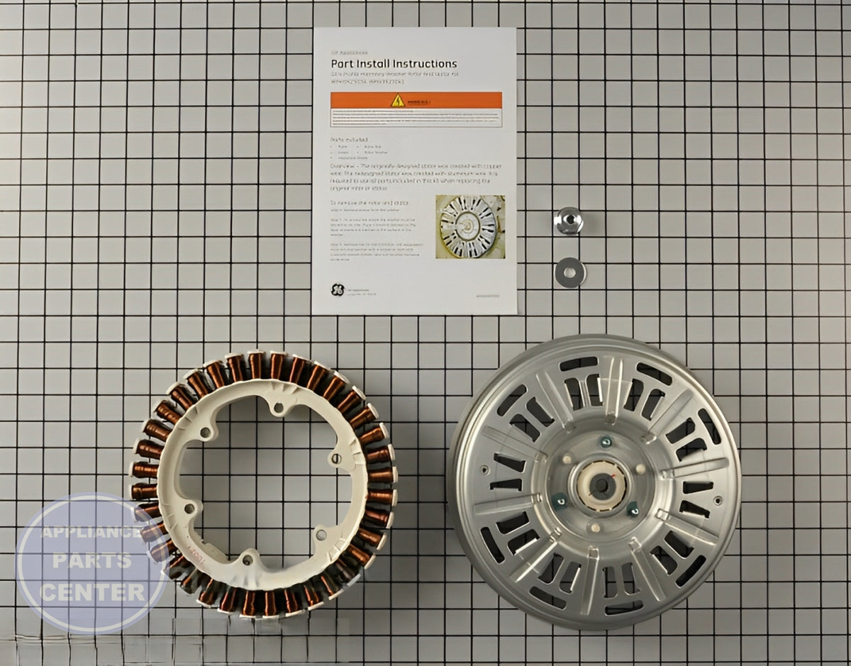 Motor WH49X25041 - Detailed view of durable 15-year lifespan