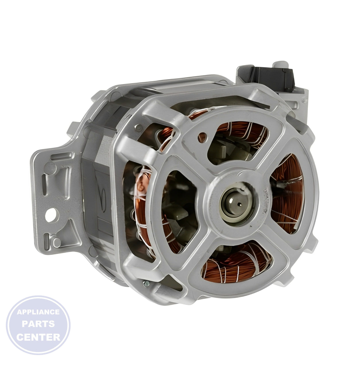 GE 1/2 HP MOTOR AND NUT WH49X25375 - Installation in GE models showing key mounting points