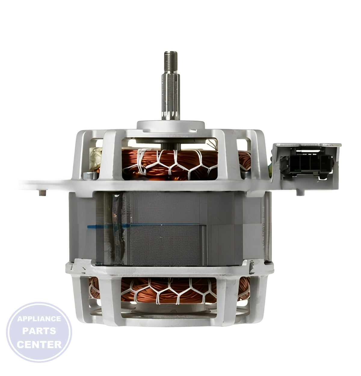 GE 1/2 HP MOTOR AND NUT WH49X25375 - Installation in GE models showing key mounting points