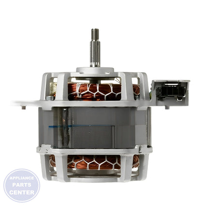 GE 1/2 HP MOTOR AND NUT WH49X25375 - Installation in GE models showing key mounting points