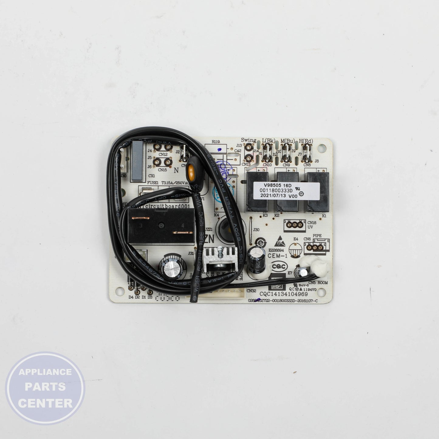MAIN BOARD WJ26X22155 - Detailed view of dependable technical details