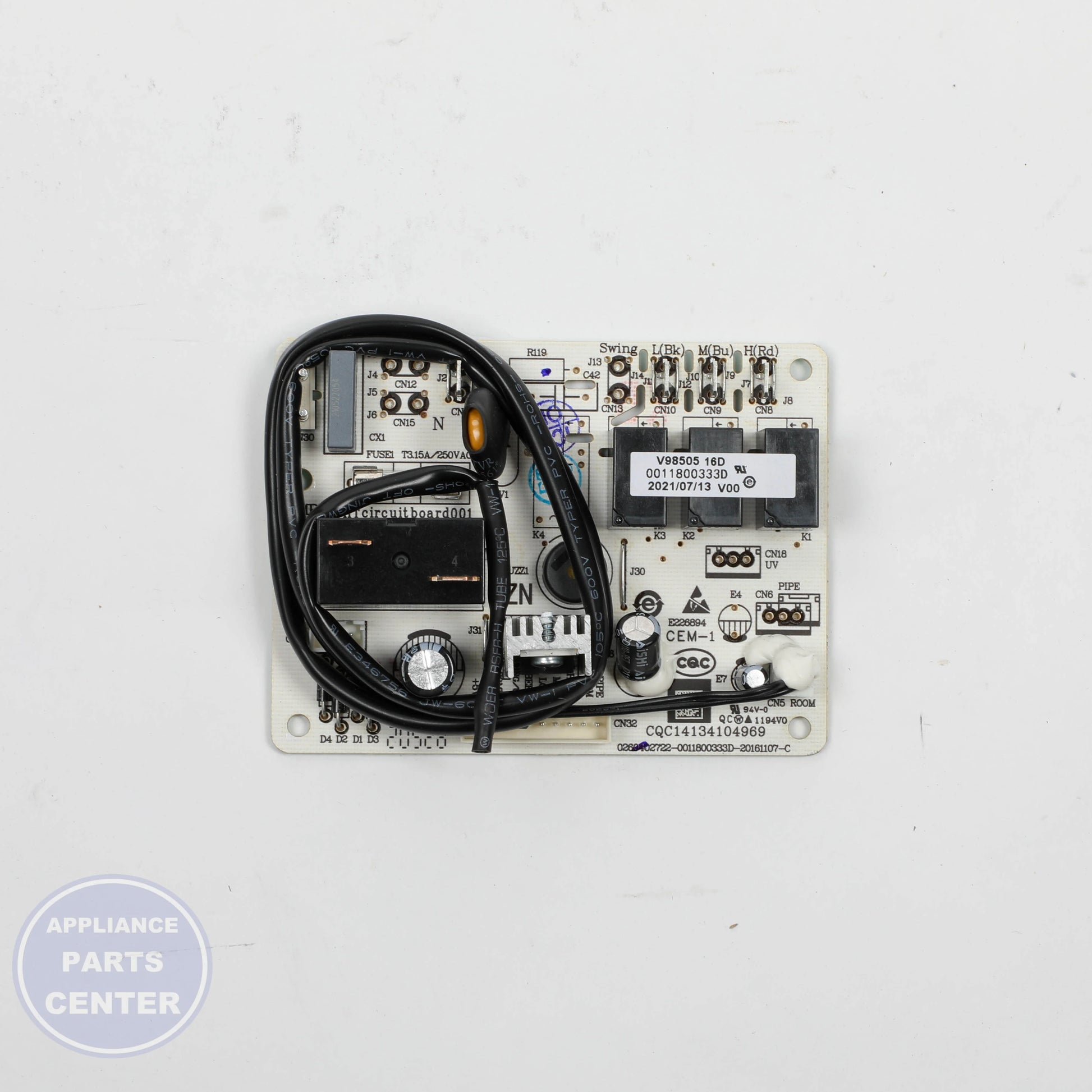 MAIN BOARD WJ26X22155 - Detailed view of dependable technical details