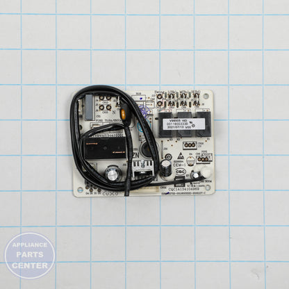 MAIN BOARD WJ26X22155 - Side view with precise measurements