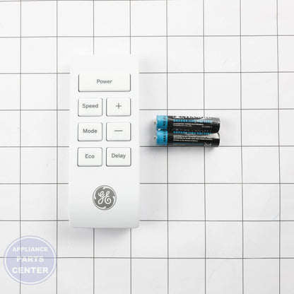 REMOTE WJ26X27734 - Side view with compact design and precise dimensions