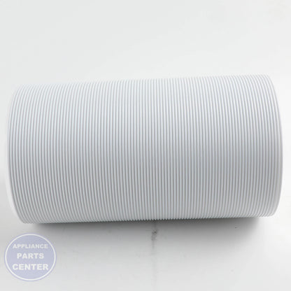 GEH EXHAUST HOSE WJ65X22920 - Installation in GEH model showcasing secure mounting points
