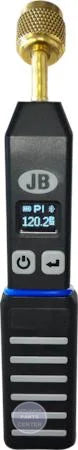 [Brand] Climate Class Pressure Probe WP-1 - Main view showing OLED display for HVAC systems
