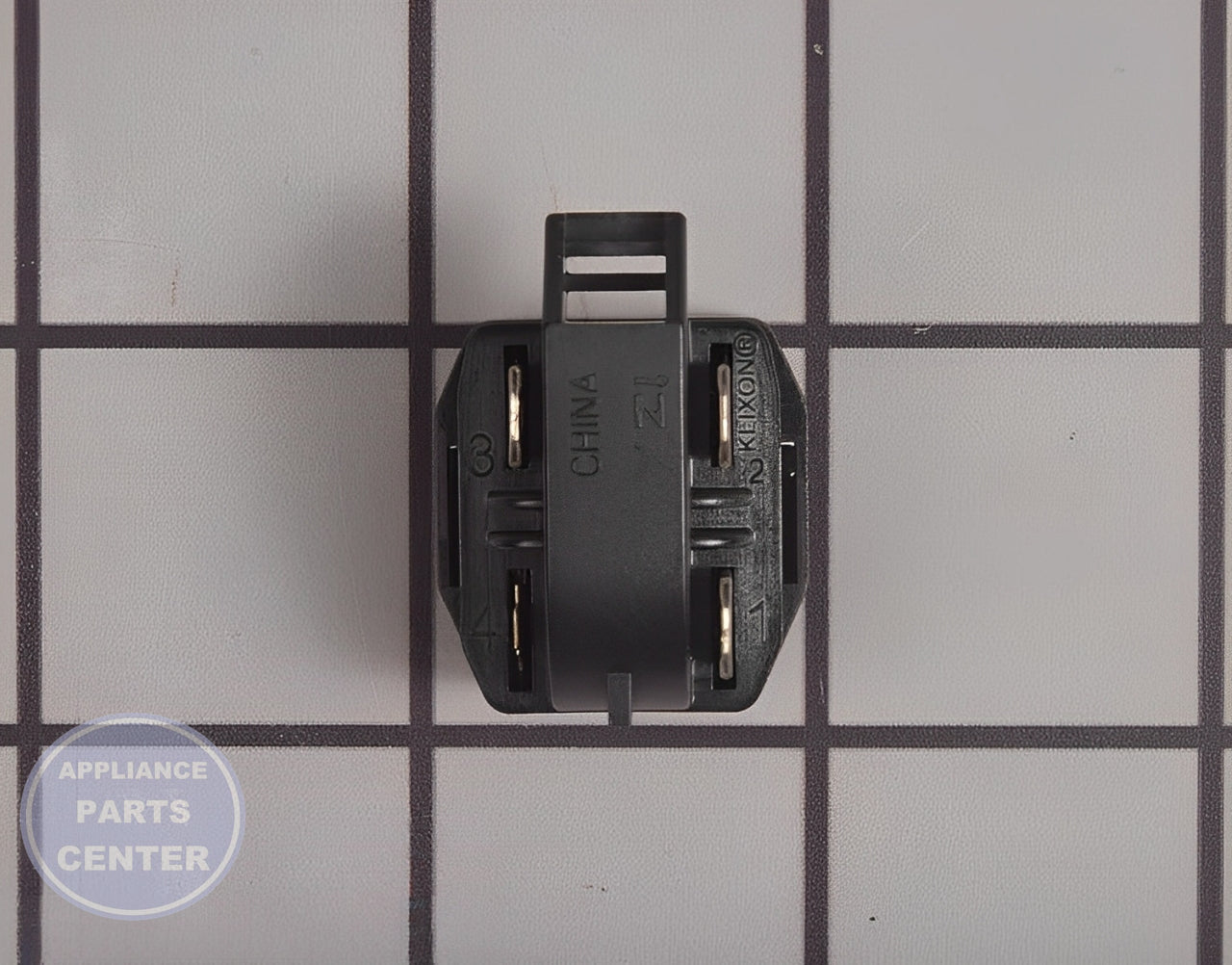 Amana Start Relay WP10097202 - Main view showing easy installation for Amana, Whirlpool, and Maytag models