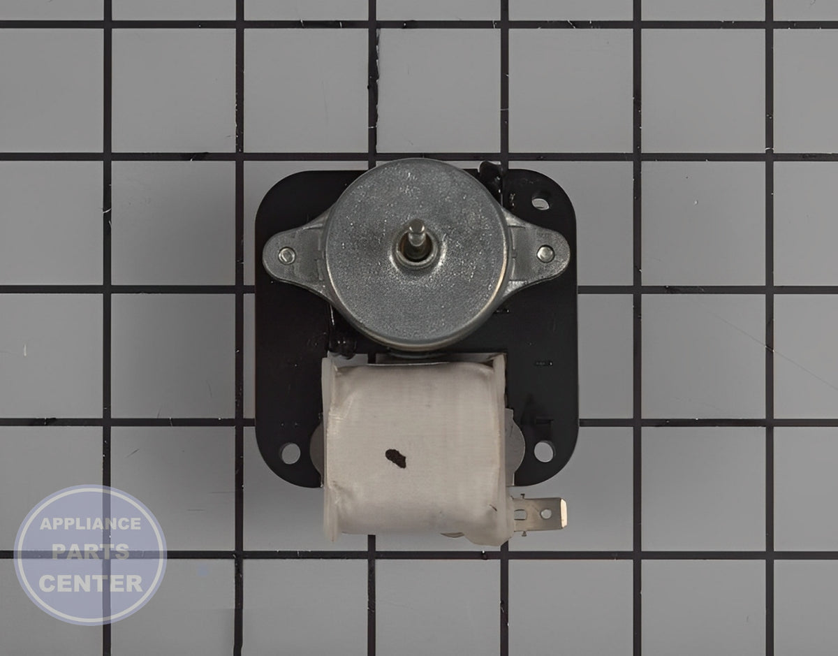 Amana Caloric Evaporator Fan Motor WP10449501 - Main view showing powerful airflow for Amana and Caloric models