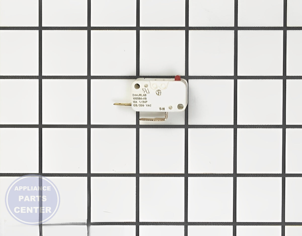 Amana Micro Switch WP10533003 - Main view showing seamless functionality for Amana, Maytag, Whirlpool, and Kenmore models