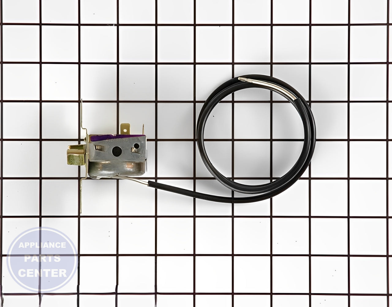 Whirlpool Temperature Control Thermostat WP1113466 - Main view showing temperature control dial for various compatible models