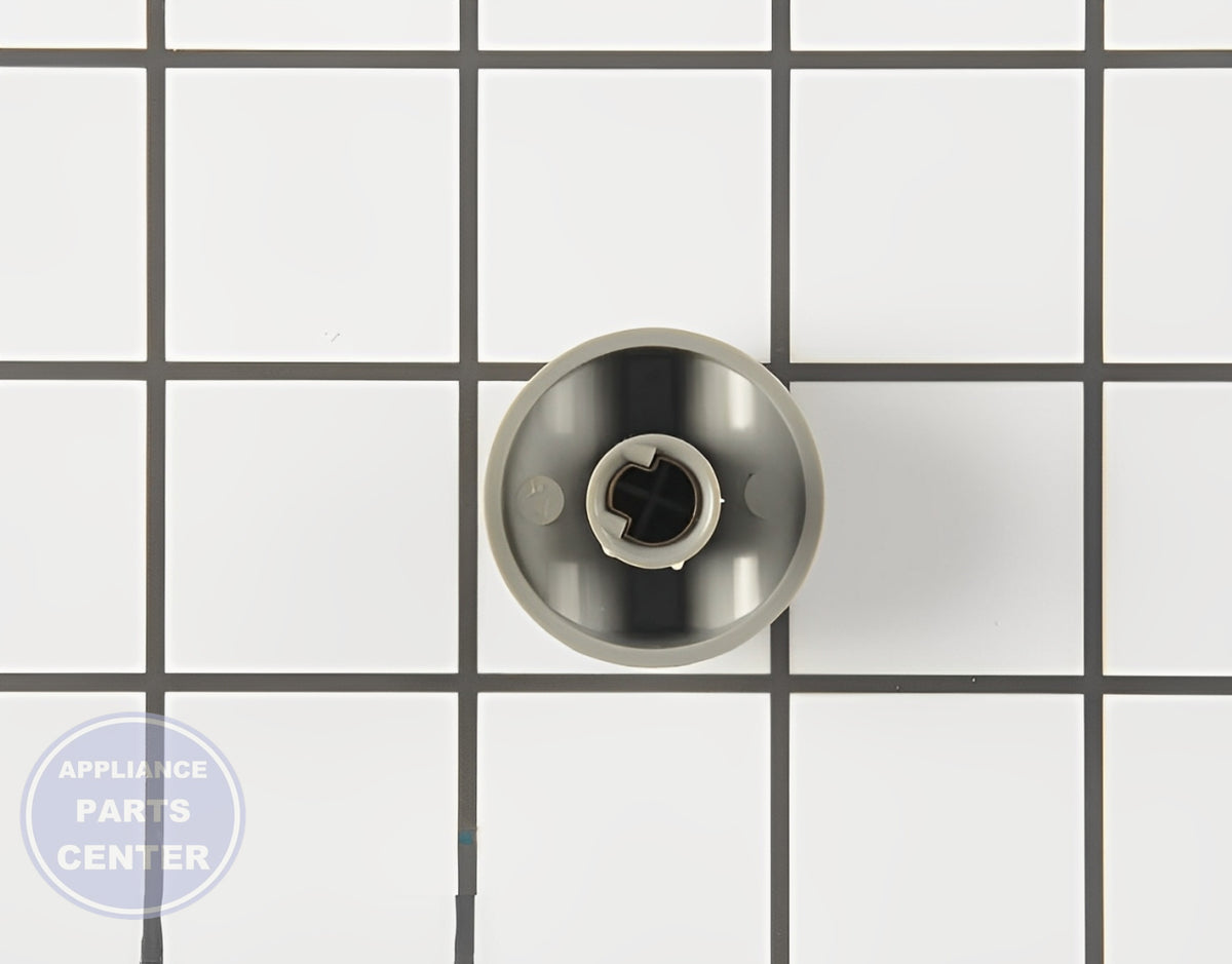 Selector Knob WP1158054 - Side view with 1-inch diameter specs