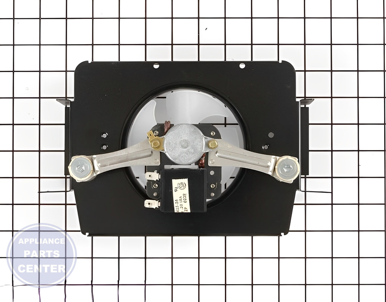 WHIRLPOOL REFRIGERATOR EVAPORATOR WP12013211Q - Detailed view of motor-driven technical details
