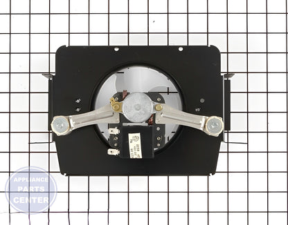 WHIRLPOOL REFRIGERATOR EVAPORATOR WP12013211Q - Detailed view of motor-driven technical details