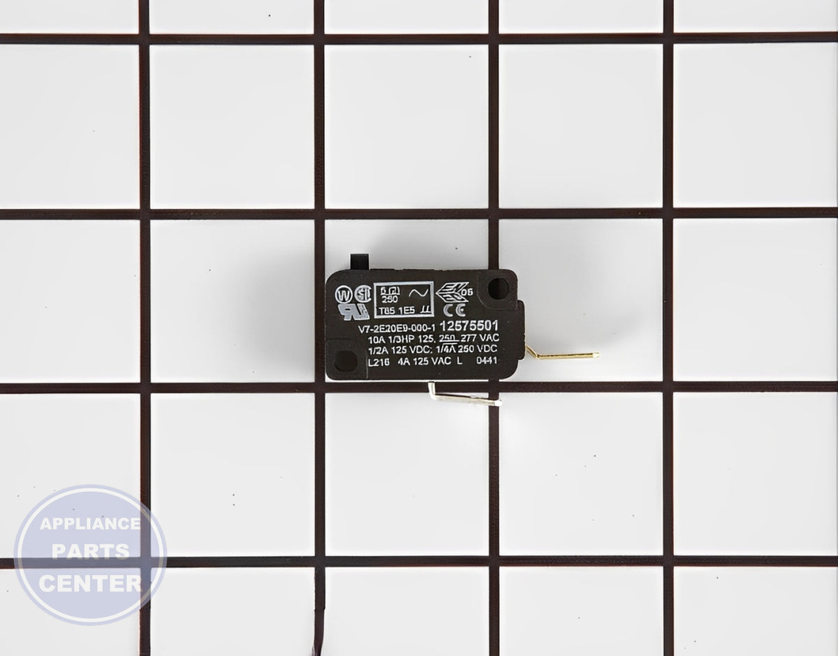 Amana Micro Switch WP12575501 - Main view showing durable construction for various models