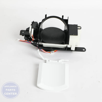 WPL CHUTE WP13005704W - Installation in specific model showing key mounting points