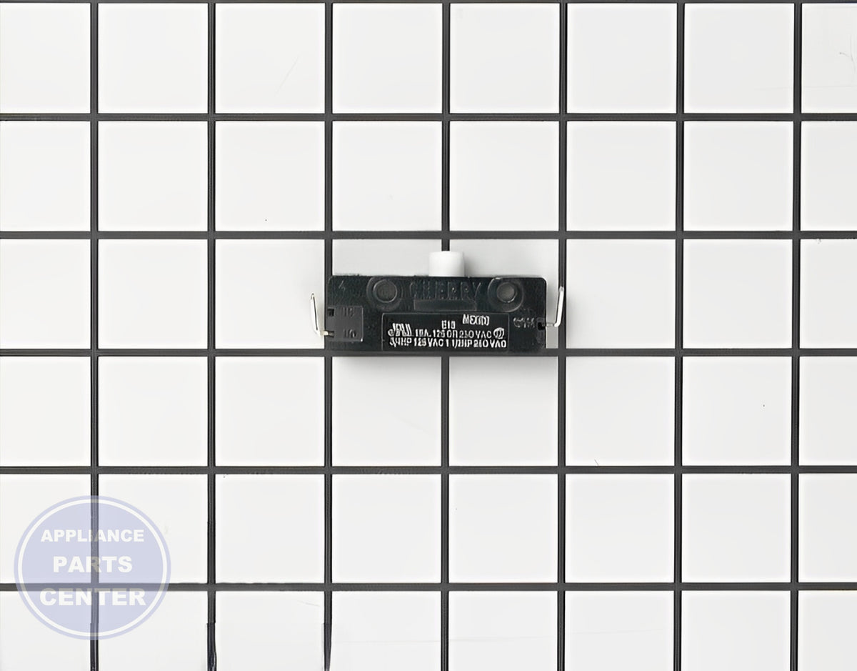 Maytag Lid Switch Assembly WP208823 - Main view showing safety feature for specific models